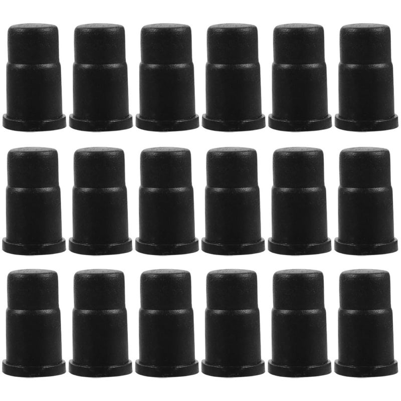 30 Pcs 19x32mm Chair Leg Mounting Socket Sleeve Inserts for Furniture Casters Industrial Replacement Parts - Image 1